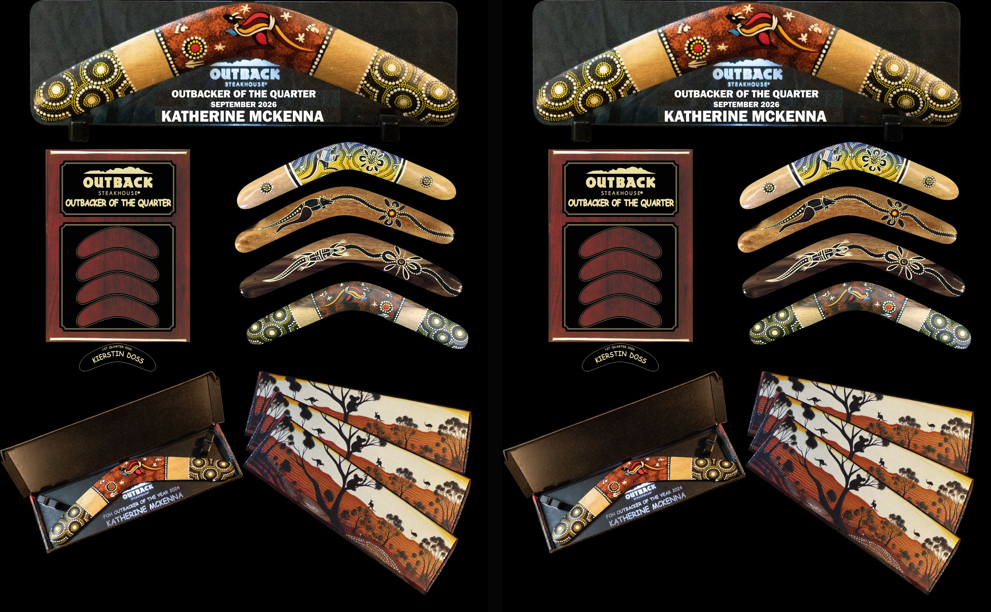FOH & BOH Deluxe Quarterly Boomerang Bundle (2 Per Quarter)